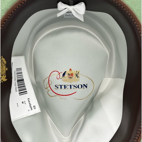 NEW!! Stetson Whippet B Wool Fedora. Size Medium - Picture 4 of 7